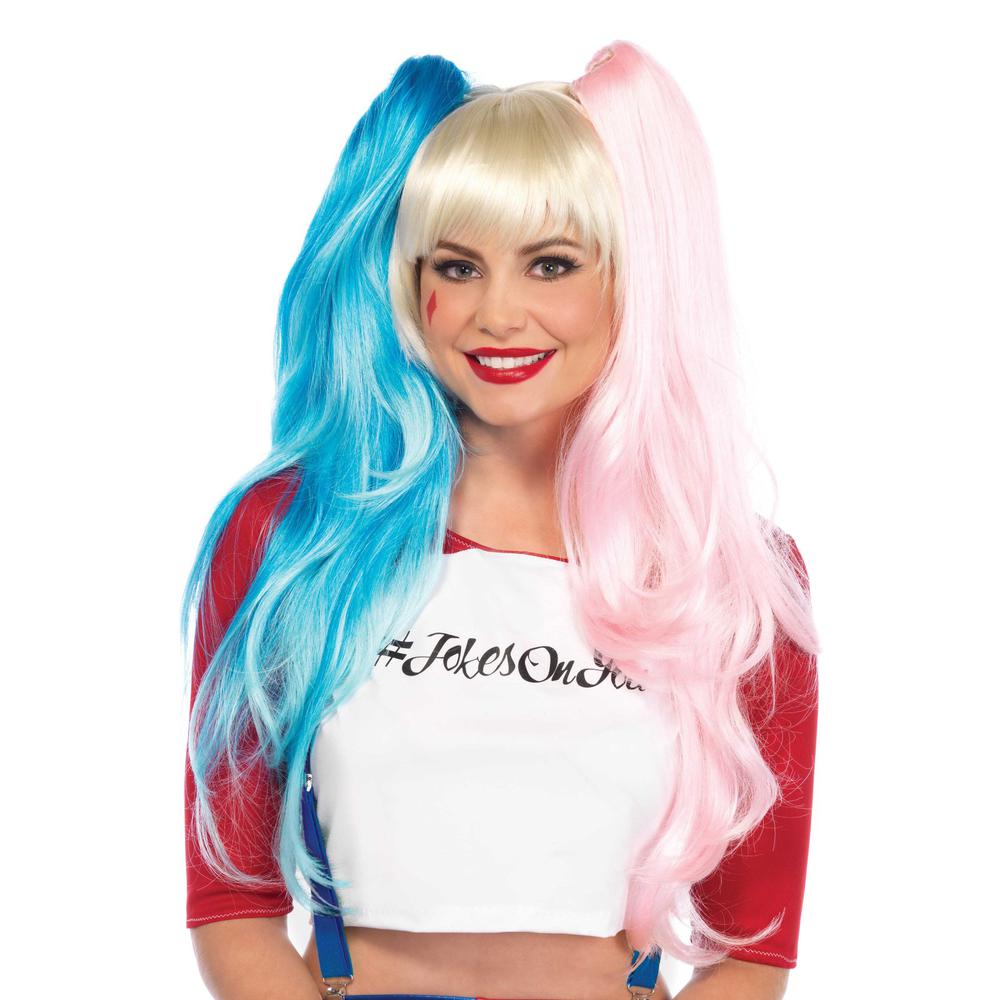 Leg Avenue - Deviant Doll Wig - Blue/Pink
